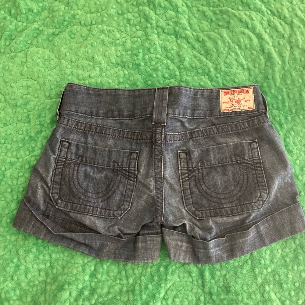 True Religion jean shorts